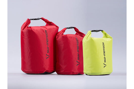 SET DI 3 SACCHE DA SELLA DRYPACK SW-MOTECH, IMPERMEABILE 4/8/13 L