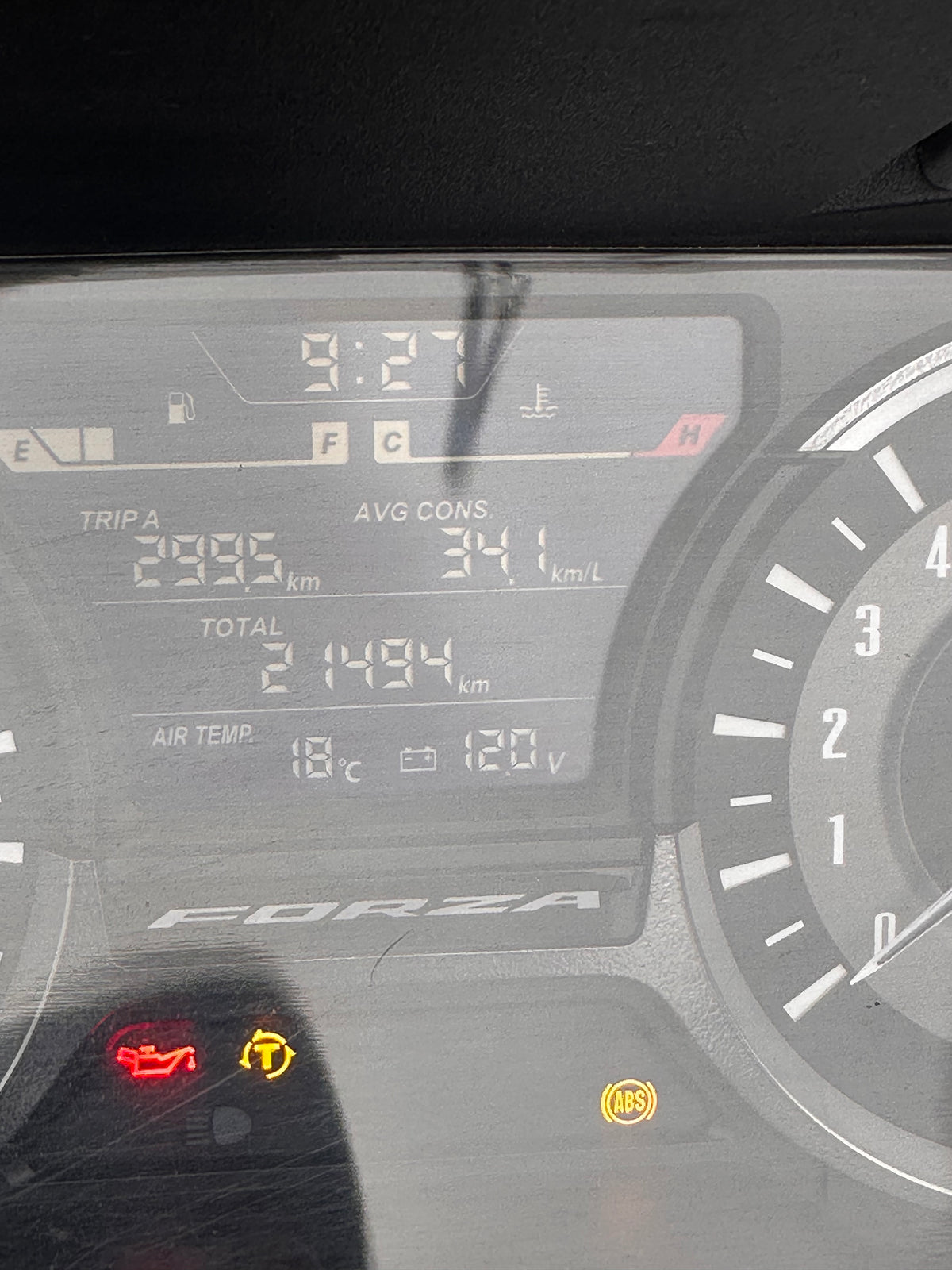 HONDA FORZA 300 ANNO 2019